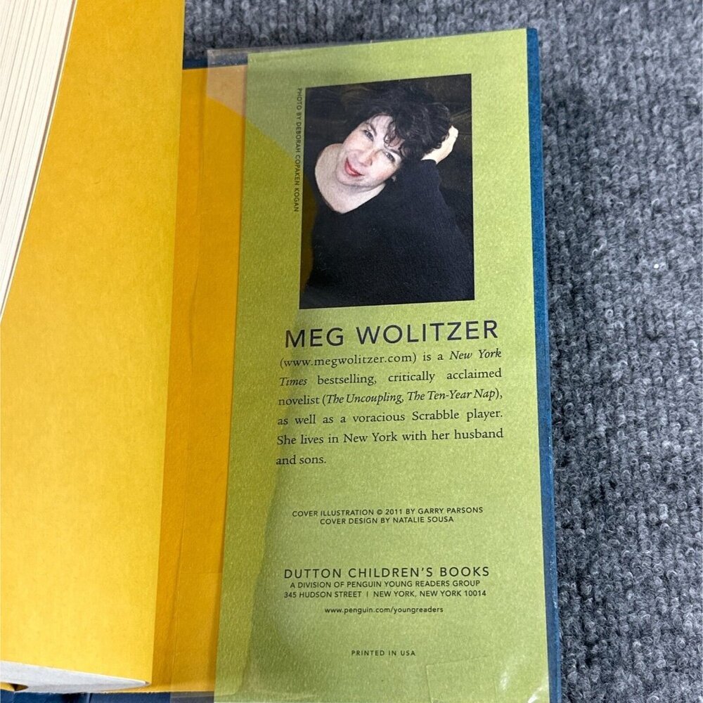 Meg Wolitzer The Finger Tips of Duncan Dorfman First Edition Hardcover Book - Picture 10 of 13